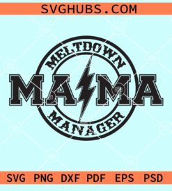 Meltdown manager mama svg