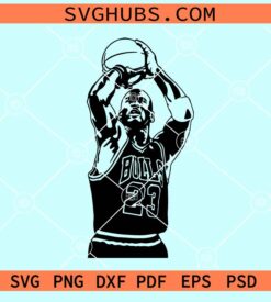 Michael Jordan 23 svg