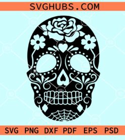 Sugar skull svg