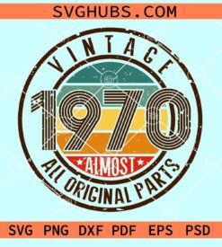 Vintage 1970 Almost all original parts svg