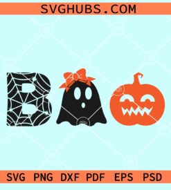 Boo Halloween svg