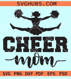 Cheer mom svg