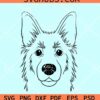 German Shepherd Dog svg