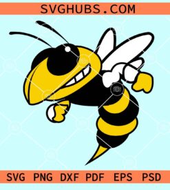 Yellow Jacket hornet svg