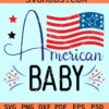 American baby svg