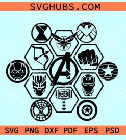 Avengers Logo SVG file