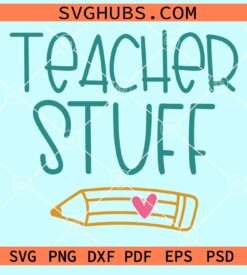 Teacher stuff svg