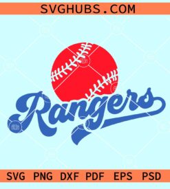 Texas Rangers MLB svg