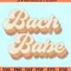 Bach babe retro svg