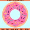 Donut clipart svg