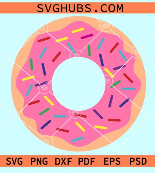 Donut clipart svg