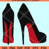 Stiletto shoes svg