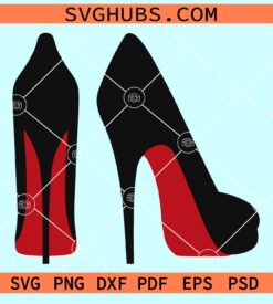 Stiletto shoes svg