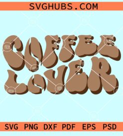 Coffee lover retro svg