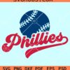 Philadelphia Phillies Baseball SVG, MLB team svg, Phillies SVG