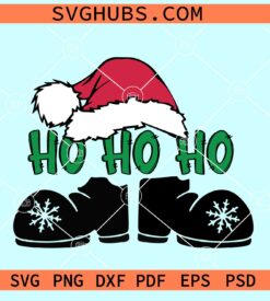 Ho Ho Ho Santa svg, Ho Ho Ho Santa outfits svg, Santa svg file, Santa Ho Ho Ho svg, Santa face svg, Christmas svg