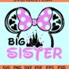 Minnie big Sister Svg, Disney family SVG, Minnie Mouse svg, Minnie Mouse Sis svg