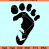 Bigfoot SVG file for Cricut, Yeti Svg, Sasquatch Svg, Sasquatch Silhouette svg