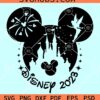 Disney Trip 2023 Minnie Ears SVG, Mickey tinker bell ears SVG, Disney trip 2023 svg