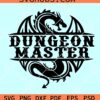 Dungeon Master SVG, Dungeons & Dragons Svg, D20 Svg, D & D svg