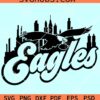 Eagles skyline SVG, Philadelphia Football SVG, Philly Skyline SVG