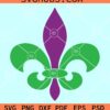 Fleur de lis svg, Mardi gras SVG, Mardi Gras Fleur De Lis SVG