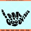 Good vibes rock hand SVG, good vibes svg, rock hand svg