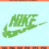 Nike St Patrick Day SVG, Lucky Clover SVG, Nike Logo SVG