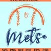 Mets mascot SVG, Mets Svg file, New York Mets SVG