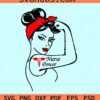 Rosie the Riveter Nurse Power svg, Rosie the Riveter nurse svg, Nurse Life SVG, Nurse Power Svg