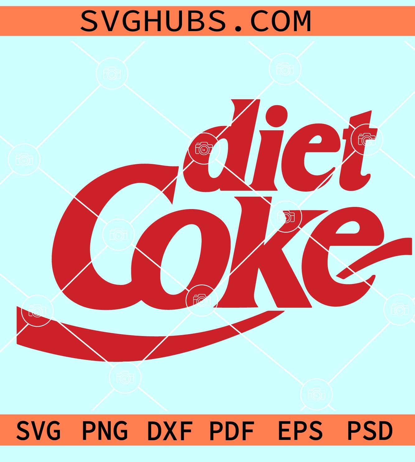 Diet coke logo SVG, diet coke lover SVG, diet Coke svg