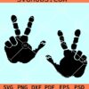 Duck duck wave hands SVG, duck duck Jeep svg, Jeep Wave Hands Svg