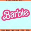 Barbie SVG, Barbie font Svg, Barbie logo svg, Barbie logo PNG,