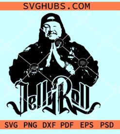 Jelly Roll SVG, Jelly Roll Nashville SVG PNG, Jelly Roll 2023 Tour SVG