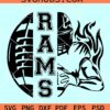 Rams Football SVG, Los Angeles Rams Png, Rams mascot SVG, Rams Logo Svg