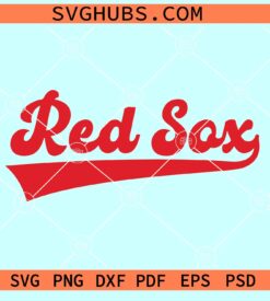 Red Sox Baseball Svg, Baseball Team Svg, Boston Red Sox svg