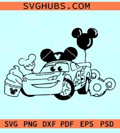 Disney cars SVG