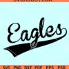 Eagles Vintage SVG, Eagles SVG, go birds SVG, Eagles school spirit SVG