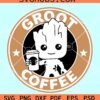 Groot Coffee SVG, Baby Groot Starbucks Logo SVG, Groot Starbucks SVG