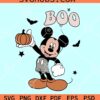 Mickey Halloween Pumpkin SVG, Halloween Mickey SVG Files, Disney Halloween Svg