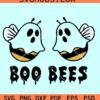 Boo Bees Ghost Halloween SVG, Boo Bees SVG, Ghost bees SVG, Halloween Bees SVG