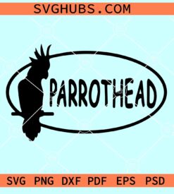 Jimmy Buffett parrot head SVG, parrot head SVG, Margaritaville SVG