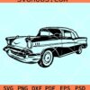 Vintage 1957 Chevrolet SVG, Vintage Chevrolet SVG, Vintage car SVG