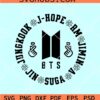 BTS members SVG, Adorable TinyTan Svg, Kpop Star Svg, BTS Logo Svg, Bts Lovers Svg