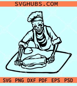 Baker Skeleton SVG, Baking SVG, Pastry SVG, Chef Skeleton Shirt SVG