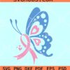 Butterfly Pregnancy and Infant Loss SVG, Infant Loss Awareness Ribbon SVG