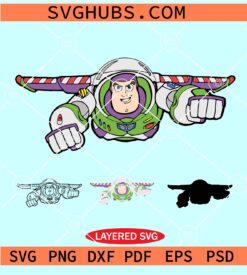 Buzz Lightyear svg layered, BuzzLightyear Clipart, Buzz Lightyear Toy Story SVG, Toy Story Buzz svg