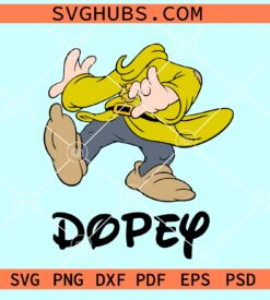 Dopey Dwarf Costume SVG, Dopey Dwarf SVG, Vacay mode SVG