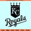 Kansas City Royals Crown SVG, Kansas City Royals svg, Royals baseball SVG