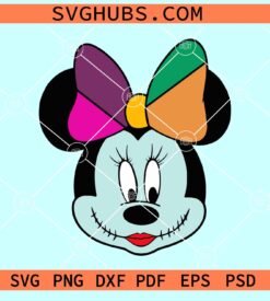 Mickey Mouse Sally SVG, Rodent as Sally Svg, Halloween Svg, Disney Halloween SVG